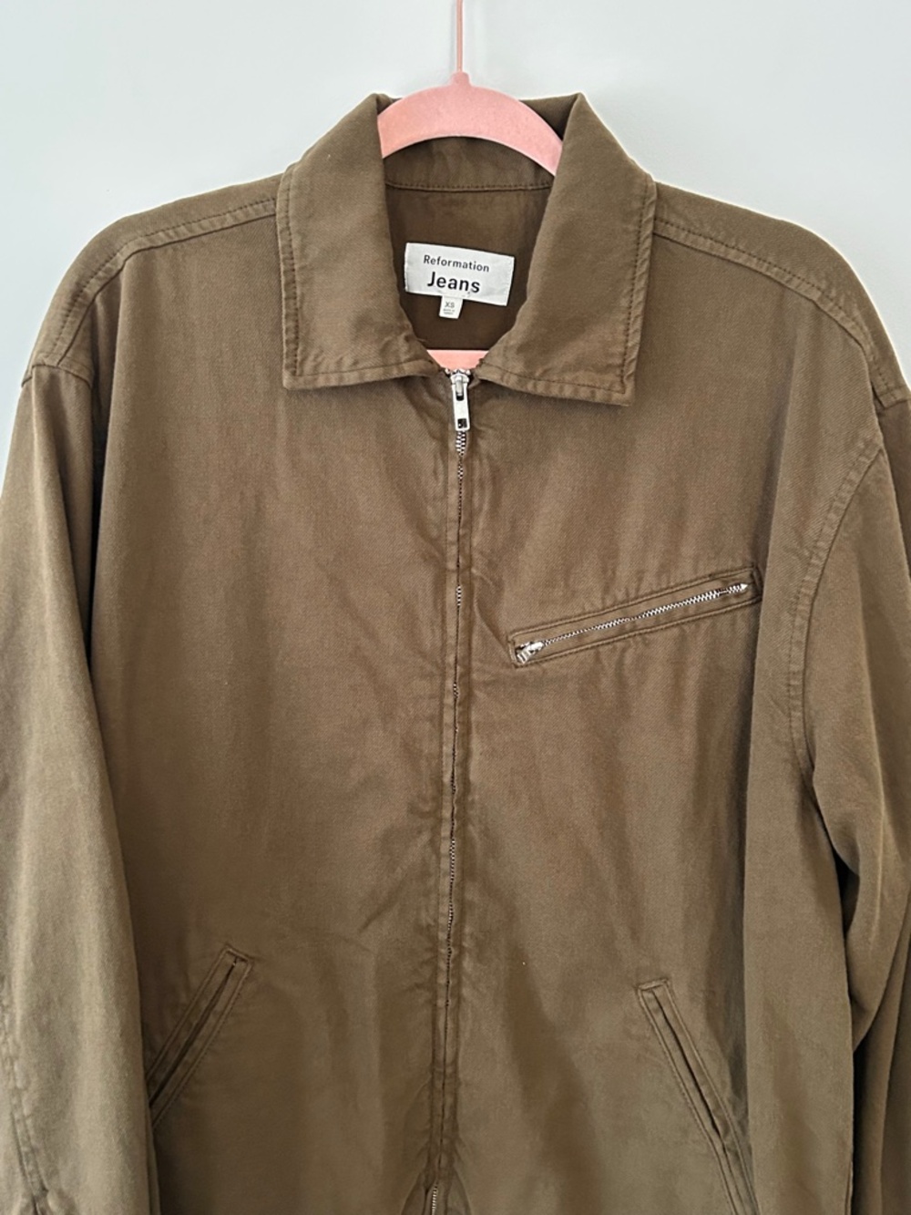Reformation Marco Bomber Jacket - Picture 2 of 16
